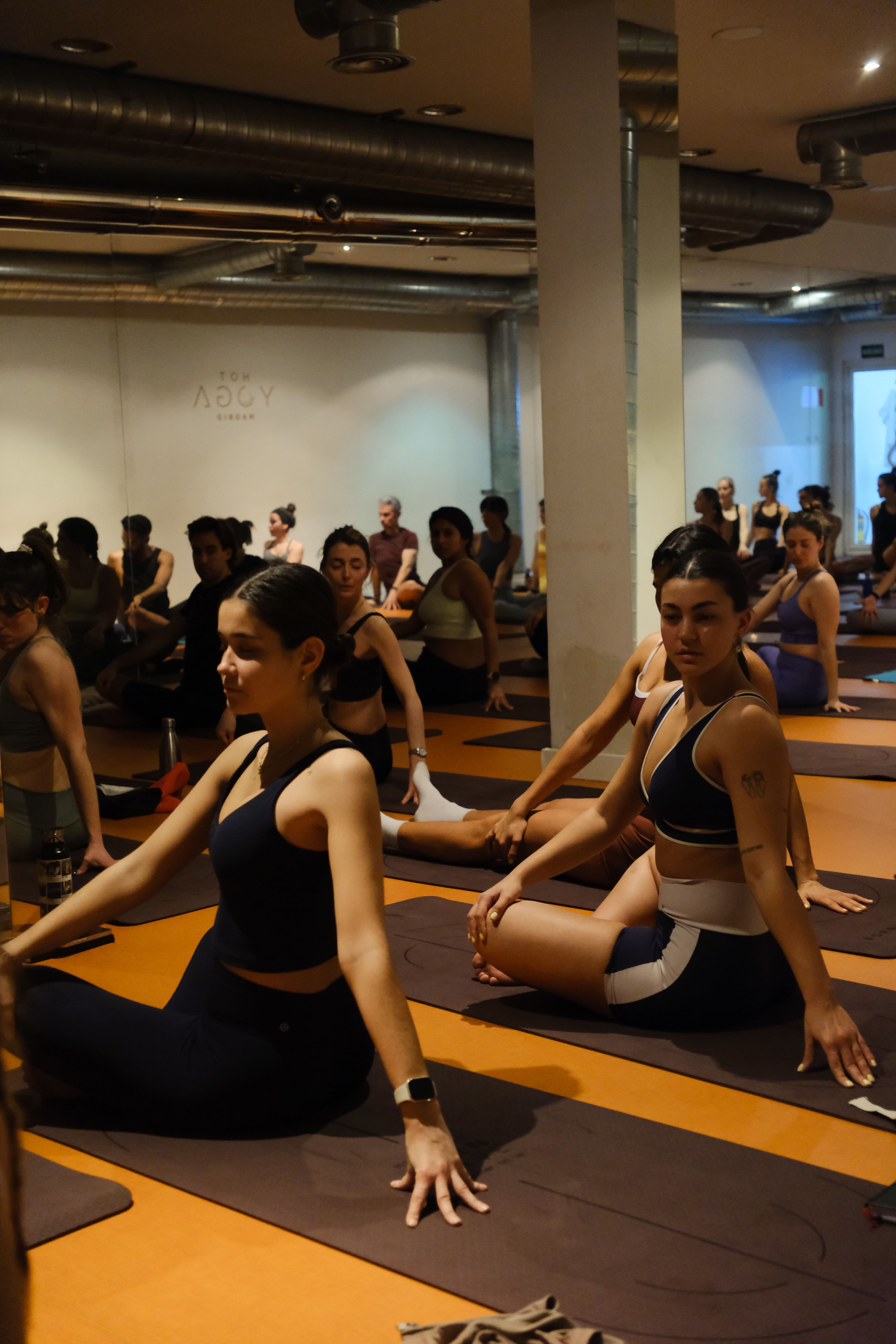 Entrenamiento de Yoga para team building