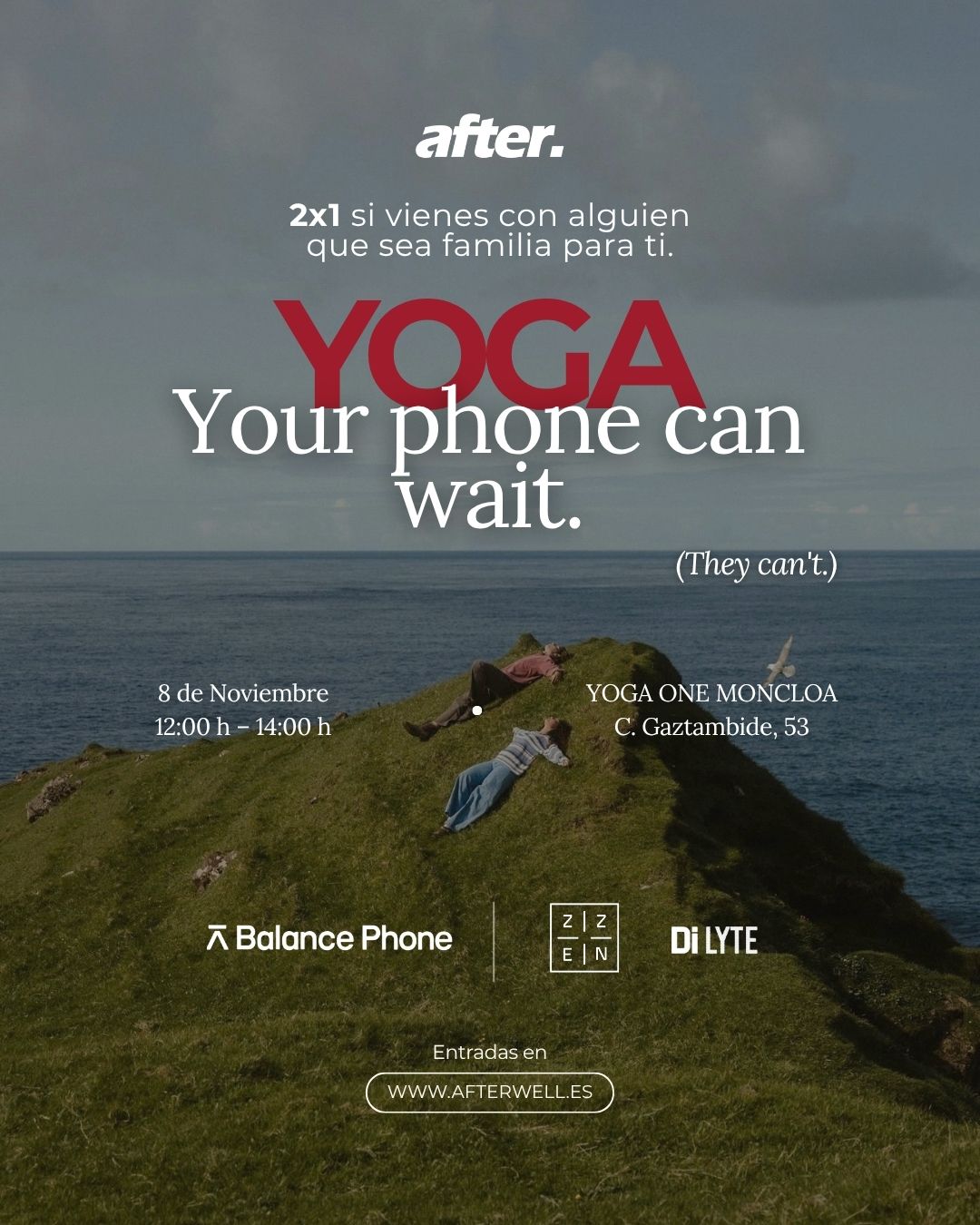 Yoga: Your phone can wait. (They can't)